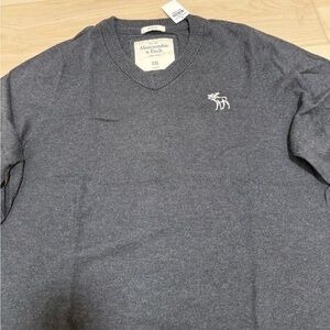NEW!! Abercrombie & Fitch Cashmere Blend Sweater, Men’s XL